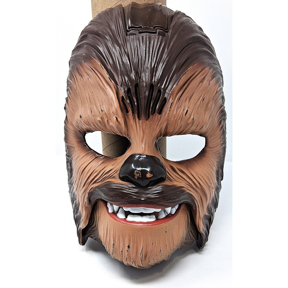 Star Wars The Force Awakens Chewbacca Electronic Roaring Mask 2015 Hasbro WORKS
